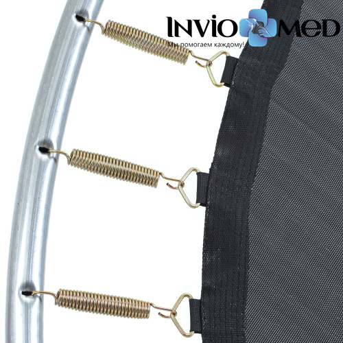 Батут DFC Trampoline Fitness 10ft наружн.сетка, синий (305см) фото фото 5