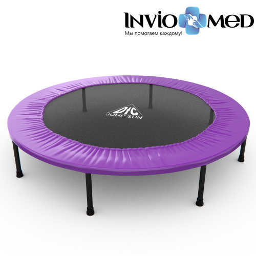 Батут DFC JUMP SUN 55' фиолет., б/сетки (137см) фото