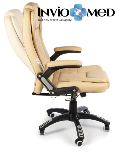 Вибромассажное кресло Calviano Veroni 55 (бежевое) фото фото 5 Вибромассажное кресло Calviano Veroni 55 (бежевое) фото фото 5