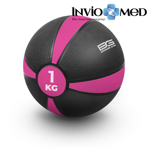 Медбол резиновый BRONZE GYM,1 кг. фото Медбол резиновый BRONZE GYM,1 кг. фото