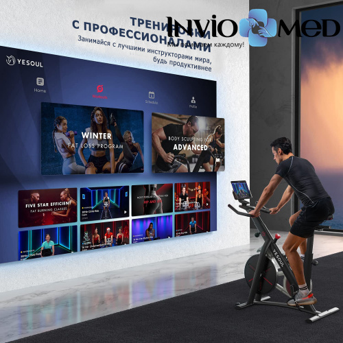 Велотренажер DFC Yesoul Smart M1 BLACK фото фото 10 Велотренажер DFC Yesoul Smart M1 BLACK фото фото 10