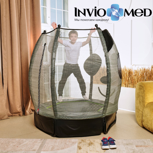 Батут DFC LANGXUN PANDA 55 дюймов с сеткой фото фото 16 Батут DFC LANGXUN PANDA 55 дюймов с сеткой фото фото 16