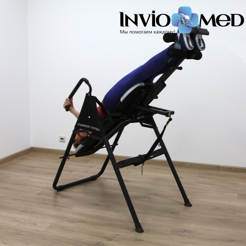 Инверсионный стол с сиденьем DFC SJ7200B складной фото фото 10