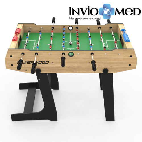 Игровой стол - футбол DFC SILVERWOOD SB-ST-07 фото фото 4