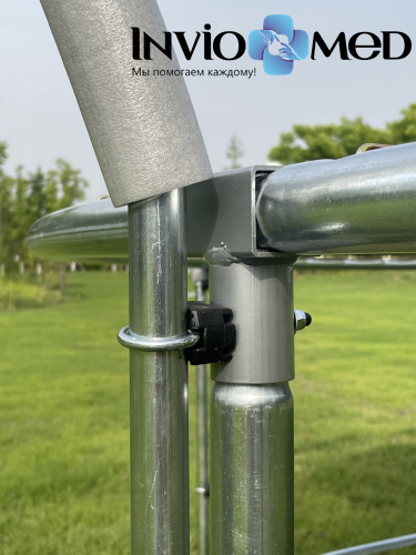 Батут FunFit 8 FT 252 см PRO inside зеленый фото фото 3