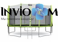 Батут ALPIN 4,04м с защитной сеткой и лестницей фото Батут ALPIN 4,04м с защитной сеткой и лестницей фото