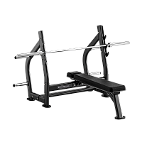 Скамья олимпийская для жима горизонтальная BRONZE GYM RAVE RE55 фото