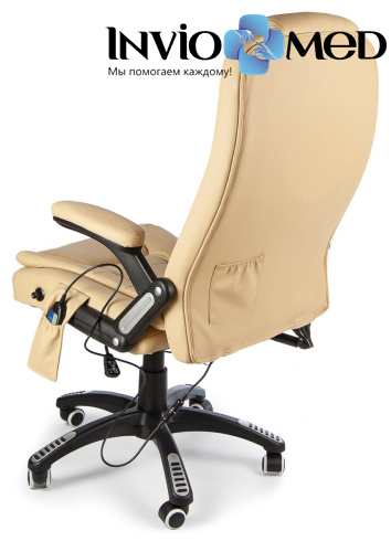 Вибромассажное кресло Calviano Veroni 55 (бежевое) фото фото 3 Вибромассажное кресло Calviano Veroni 55 (бежевое) фото фото 3