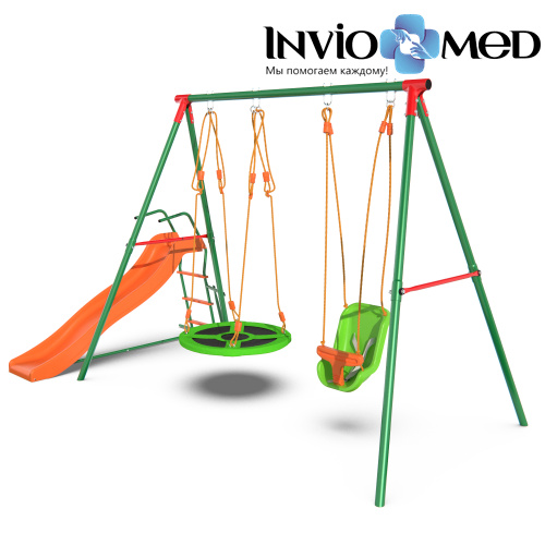 Детский комплекс c горкой DFC RBS-02 фото фото 2