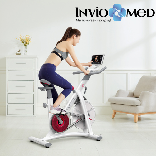 Велотренажер DFC Yesoul S3 PRO WHITE фото фото 3 Велотренажер DFC Yesoul S3 PRO WHITE фото фото 3