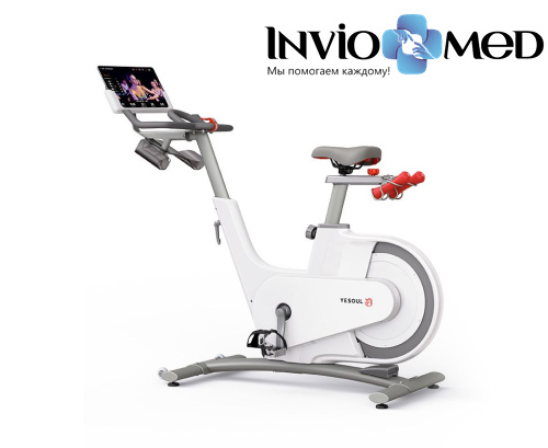 Велотренажер YESOUL Smart Spinning bike V1 белый фото фото 2