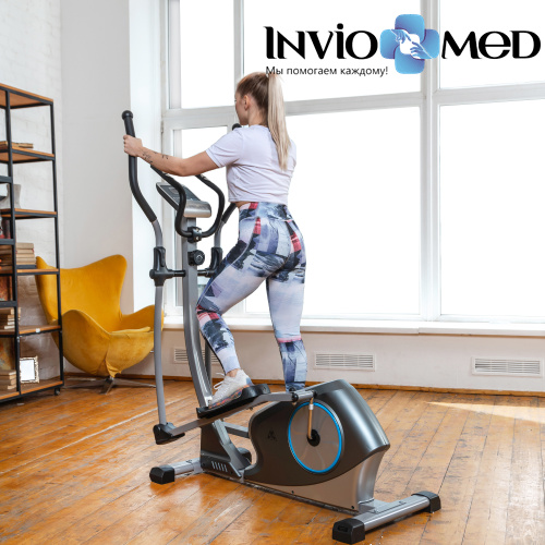 Эллиптический тренажер DFC E606H магнитный фото фото 12