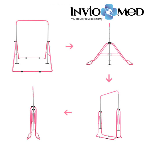 Турник для детей DFC GC001 складной розовый фото фото 6 Турник для детей DFC GC001 складной розовый фото фото 6