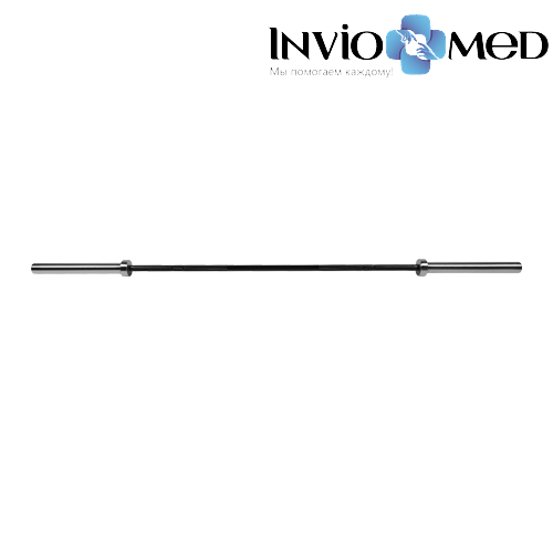 Гриф олимпийский BRONZE GYM прямой 20 кг МВН: 680кг с замками фото Гриф олимпийский BRONZE GYM прямой 20 кг МВН: 680кг с замками фото