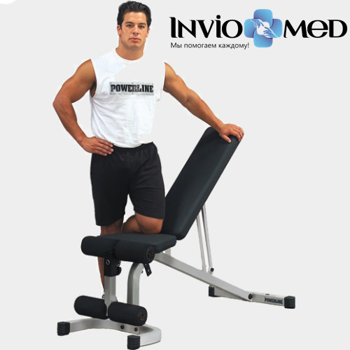 Универсальная регулируемая скамья Powerline PFID130 фото Универсальная регулируемая скамья Powerline PFID130 фото