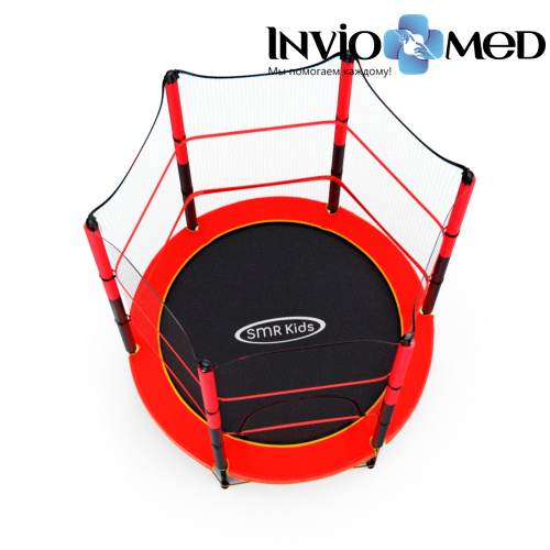 Батут DFC TRAMPOLINE-RED 55 дюймов с сеткой фото фото 8 Батут DFC TRAMPOLINE-RED 55 дюймов с сеткой фото фото 8