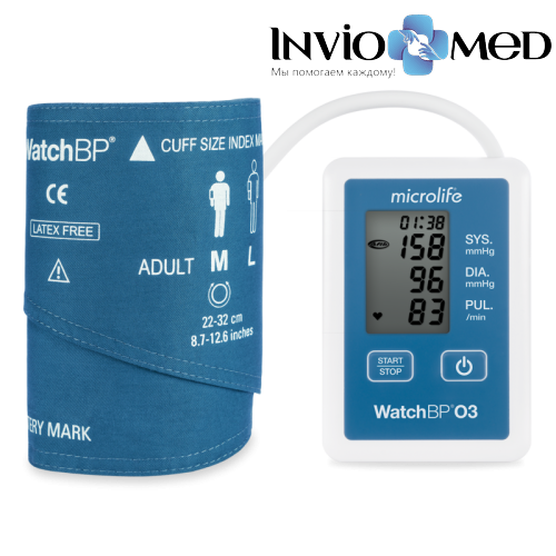Профессиональный тонометр Microlife WachBP O3 AFIB фото