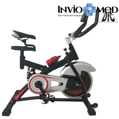 Спин-байк DFC VT-8302R красн./серебр. фото