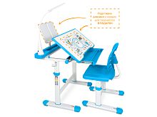 ErgoKids Комплект мебели (столик + стульчик + лампа) EVO-17 BL (с лампой) фото