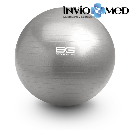 Мяч гимнастический BRONZE GYM, антивзрывной, 65 см. фото