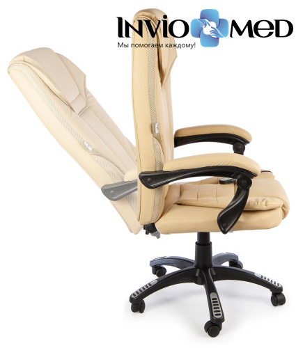 Вибромассажное кресло Calviano 1588 (бежевое) фото фото 7 Вибромассажное кресло Calviano 1588 (бежевое) фото фото 7