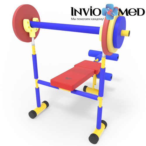 Скамья под штангу детская DFC VT-06 фото фото 5