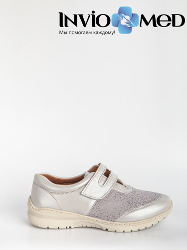 Кроссовки женские FOOTWELL BOSSA/FW серые фото 6