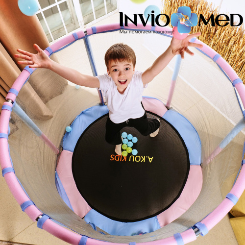 Батут DFC A.KOU KIDS 48 дюймов с сеткой фото фото 20 Батут DFC A.KOU KIDS 48 дюймов с сеткой фото фото 20