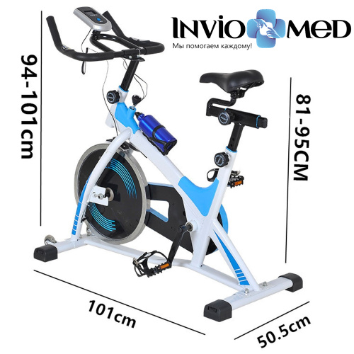 Велотренажер DFC B8301 черн/красн фото фото 4